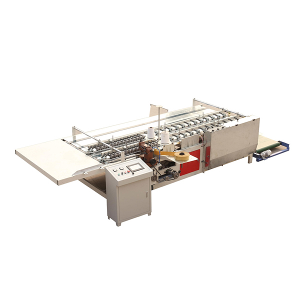 Hot melt adhesive sewing machine