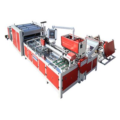 High-speed smokeless knife cutting, slit printing and receiving machine