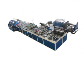 Fully automatic hot and cold cutting and sewing machine