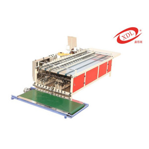 Woven bag cutting, sewing and printing integrated machine