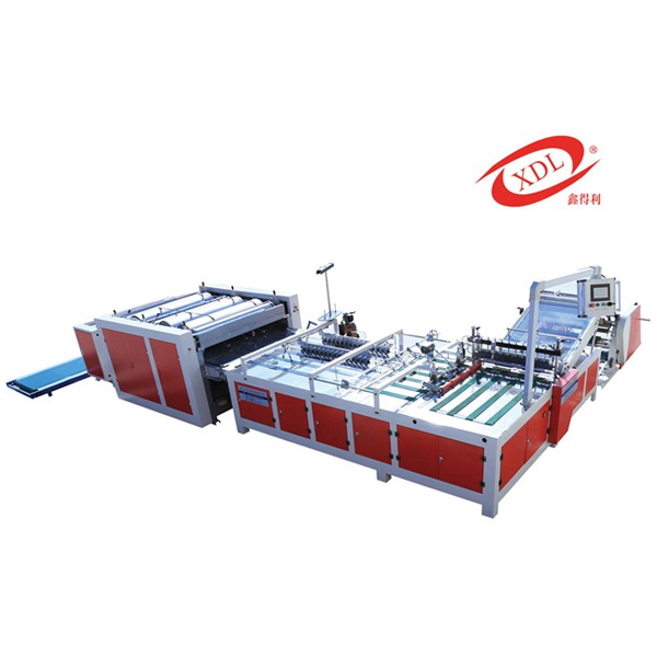 Woven bag cutting, printing and collecting machine