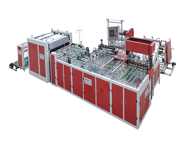 Electric woven bag cutting, sewing, printing and collecting machine Electric woven bag cutting, sewing, printing and collecting machine